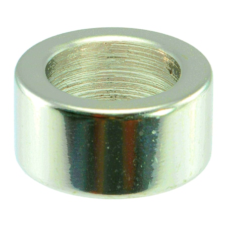 Midwest Fastener Round Spacer, Polished Stainless Steel, 3/4 in Overall Lg, 1/2 in Inside Dia, 3 PK 33351